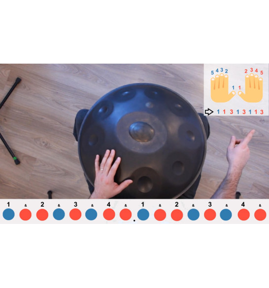 Master the Handpan - Online tutorials